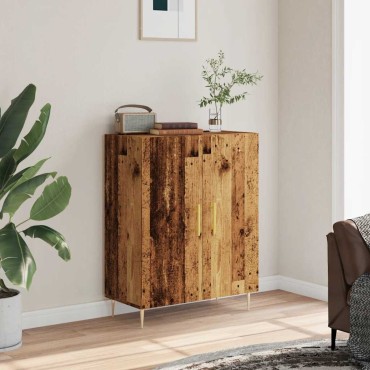 vidaXL Συρταριέρα Παλιό Ξύλο 69,5x34x90cm από Επεξεργασμένο Ξύλο 1 τεμ.