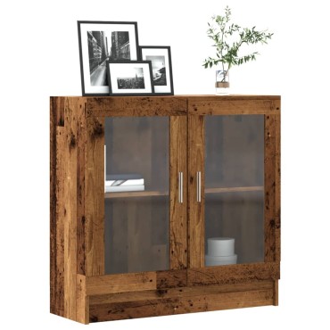 vidaXL Βιβλιοθήκη Παλιό Ξύλο 82,5x30,5x80cm Μοριοσανίδα 1 τεμ.