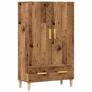 vidaXL Ντουλάπι Παλιό ξύλο 70x31x115cm Κατασκευασμένο ξύλο 1 τεμ.