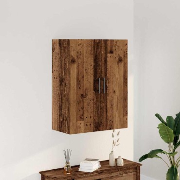 vidaXL Επίτοιχο ντουλάπι Παλιό ξύλο 69,5x34x90cm 1 τεμ.