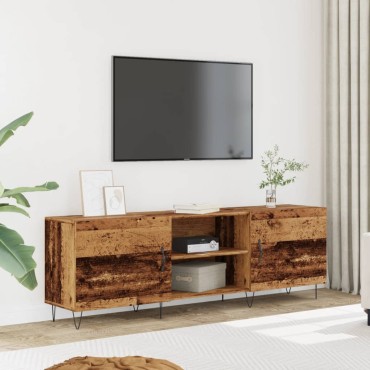 vidaXL Έπιπλο Τηλεόρασης Παλιό ξύλο 150x30x50cm Επεξεργασμένο Ξύλο