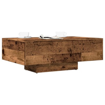 vidaXL Τραπεζάκι Σαλονιού Παλιό Ξύλο 85x55x31cm από Μοριοσανίδα 1 τεμ.