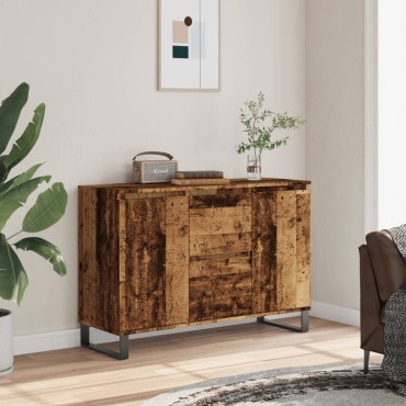 vidaXL Μπουφές Παλιό ξύλο 104x35x70cm από Επεξεργασμένο Ξύλο 1 τεμ.