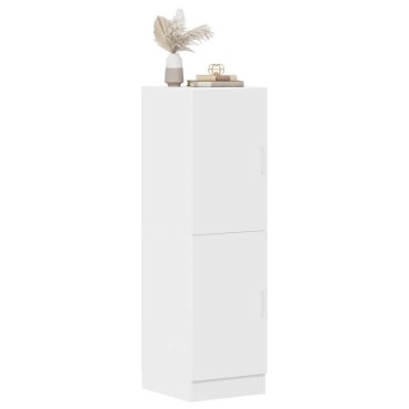 vidaXL Στήλη Κουζίνας Λευκή 38x41,5x131,5cm από Επεξεργασμένο Ξύλο