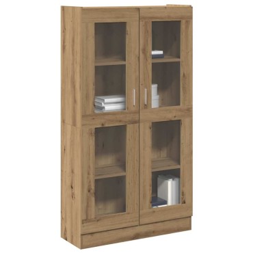 vidaXL Ντουλάπι Τεχνίτης Δρυς 82,5x30,5x150cm από Επεξεργασμένο Ξύλο 1 τεμ.