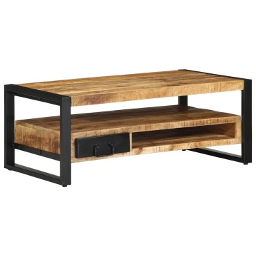 vidaXL Τραπεζάκι Σαλονιού 90x50x36cm από Μασίφ Ξύλο Μάνγκο 1 τεμ.