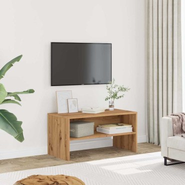 vidaXL Έπιπλο Τηλεόρασης Αρτισιανή Δρυς 80x40x40cm Επεξ. Ξύλο