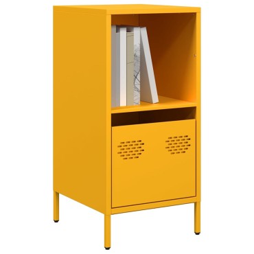 vidaXL Ντουλάπι Μουσταρδί 35x39x73,5cm από Χάλυβα Ψυχρής Έλασης 1 τεμ.