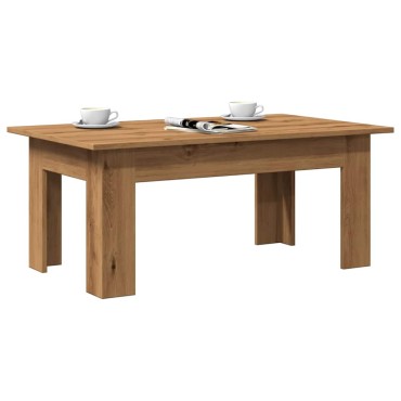 vidaXL Τραπεζάκι Σαλονιού Αρτισιανή Δρυς 100x60x42cm Επεξ. Ξύλο 1 τεμ.