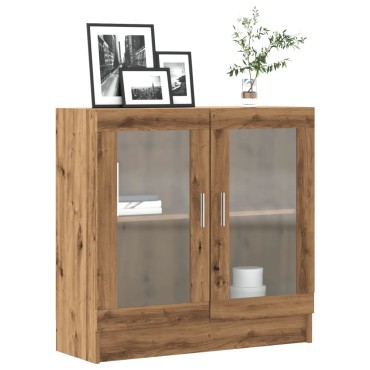 vidaXL Βιβλιοθήκη Artisan Δρυς 82,5x30,5x80cm Επεξεργασμένο Ξύλο 1 τεμ.