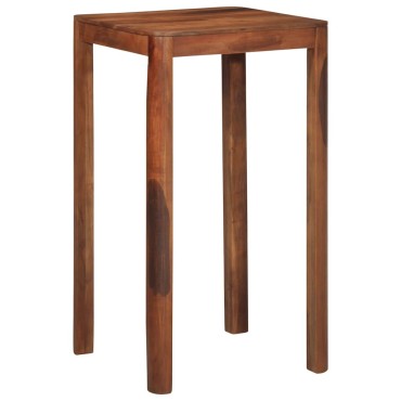 vidaXL Τραπεζάκι Μπαρ 60x60x107cm Ακακία από Μασίφ Ξύλο