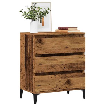 vidaXL Ντουλάπι Παλιό Ξύλο 60x35x70cm από Επεξεργασμένο Ξύλο 1 τεμ.