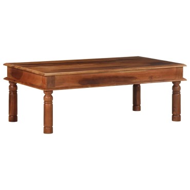 vidaXL Τραπεζάκι Σαλονιού 110x60x40cm από Μασίφ Ξύλο ακακίας 1 τεμ.