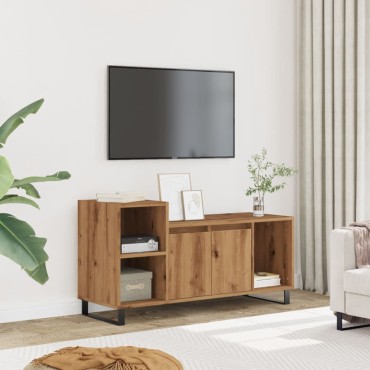 vidaXL Έπιπλο Τηλεόρασης τεχνίτης Δρυς 100x35x55cm Επεξεργασμένο Ξύλο