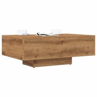 vidaXL Τραπεζάκι Σαλονιού Αρτισιανή Δρυς 85x55x31cm Επεξεργασμ. Ξύλο 1 τεμ.