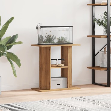 vidaXL Βάση Ενυδρείου τεχνίτης Δρυς 60x30x60 εκ από Επεξεργασμένο Ξύλο