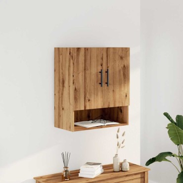 vidaXL Ντουλάπι Τοίχου Δρυς τεχνίτης 60x31x70cm Επεξεργασμένο Ξύλο 1 τεμ.