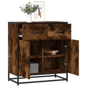 vidaXL Ντουλάπι Καπνιστή Δρυς 68x35x76cm από Επεξεργασμένο Ξύλο 1 τεμ.