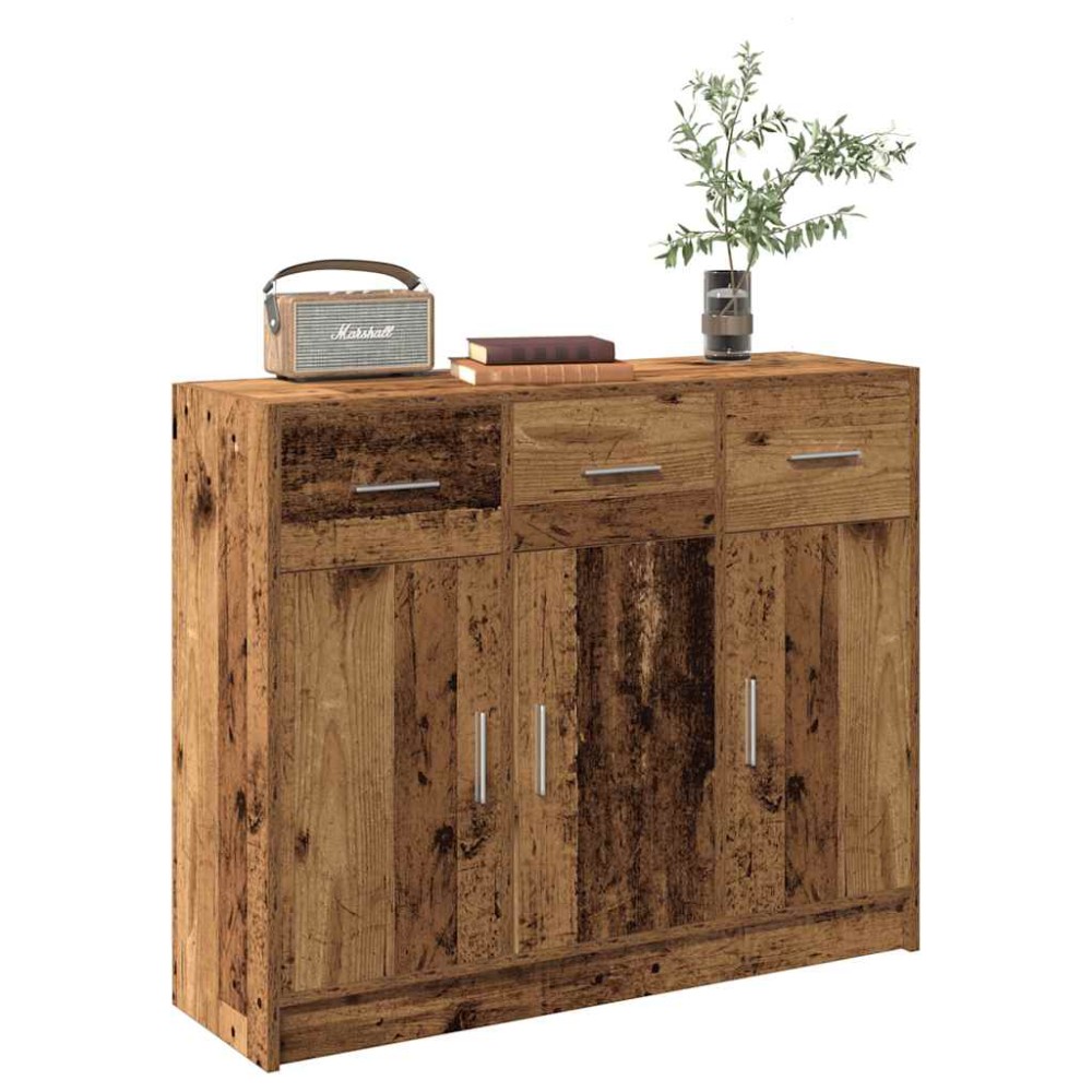 vidaXL Ντουλάπι Παλιό Ξύλο 91x28x75cm από Επεξεργασμένο Ξύλο 1 τεμ.