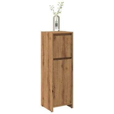 vidaXL Ντουλάπι Μπάνιου Τεχνίτης Δρυς 30x30x95cm Επεξεργασμένο Ξύλο
