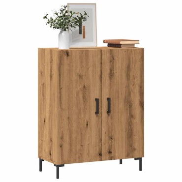 vidaXL Ντουλάπι τεχνίτης Δρυς 69,5x34x90cm Επεξεργασμένο Ξύλο 1 τεμ.