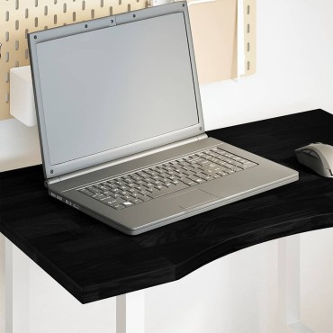 vidaXL Επιφάνεια Τραπεζιού Ορθογώνιος 80x50x2,5cm Μασίφ Ξύλο Δρυός 1 τεμ.