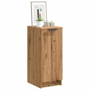 vidaXL Παπουτσοθήκη Χρώμα Αρτισιανή Δρυς 29,5x35x70cm Επεξ. Ξύλο