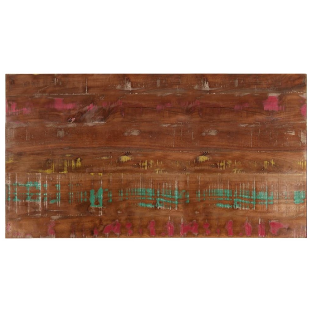 vidaXL Επιφάνεια Τραπεζιού Ορθογώνια 100x60x1,5cm Ανακυκλωμένο Ξύλο 1 τεμ.