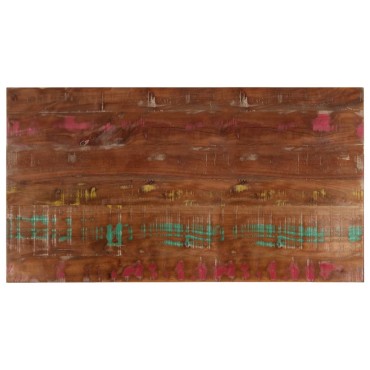 vidaXL Επιφάνεια Τραπεζιού Ορθογώνια 100x60x1,5cm Ανακυκλωμένο Ξύλο 1 τεμ.