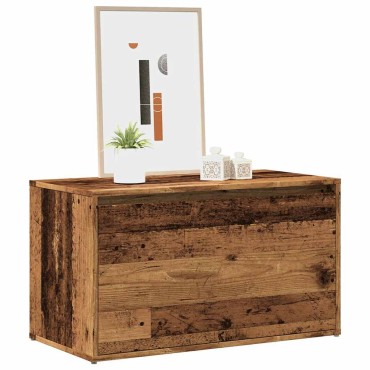 vidaXL Έπιπλο Χολ / Εισόδου Παλιό Ξύλο 80x40x45cm από Μοριοσανίδα 1 τεμ.