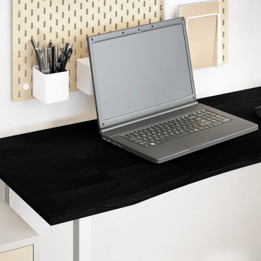 vidaXL Επιφάνεια Τραπεζιού Ορθογώνιος 140x60x2,5cm Μασίφ Ξύλο Δρυός 1 τεμ.