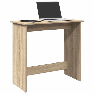 vidaXL Γραφείο Χρώμα Sonoma Δρυς 80x40x75cm από Μοριοσανίδα 1 τεμ.
