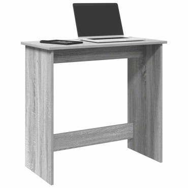 vidaXL Γραφείο Γκρι Sonoma 80x40x75cm από Επεξεργασμένο Ξύλο 1 τεμ.