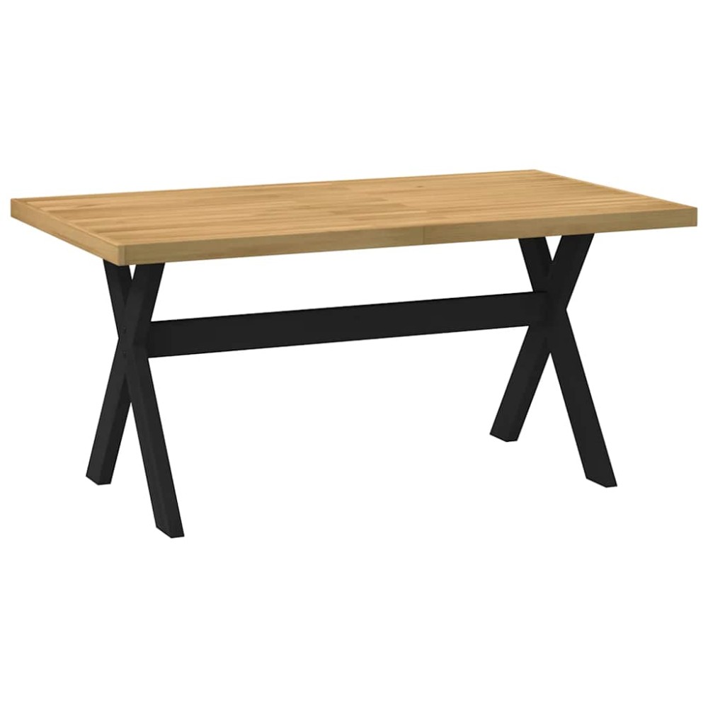 vidaXL Τραπεζαρία NOAIN με πόδια σχήματοςx160x90x75cm 1 τεμ.