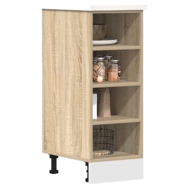 vidaXL Ντουλάπι Δαπέδου Riga Sonoma Δρυς 30x44,5x81,5cm Ξύλο 1 τεμ.