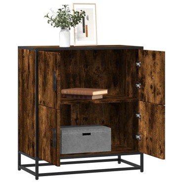 vidaXL Ντουλάπι Καπνιστή Δρυς 68x35x76cm από Επεξεργασμένο Ξύλο 1 τεμ.