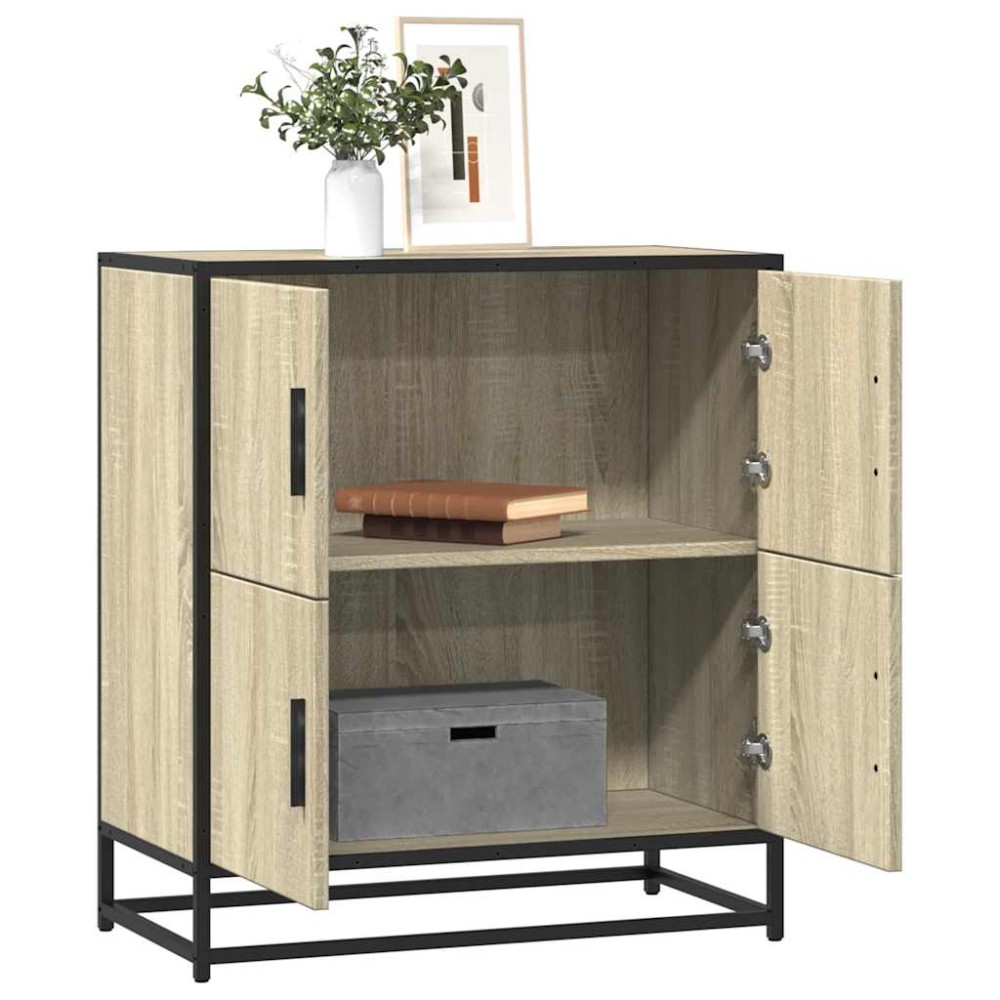 vidaXL Συρταριέρα Sonoma Δρυς 68x35x76cm Επεξεργασμένο Ξύλο 1 τεμ.