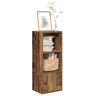 vidaXL Βιβλιοθήκη Όψη Παλαιού Ξύλου 31x24x77cm Επεξεργασμένο Ξύλο 1 τεμ.