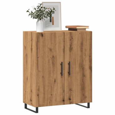 vidaXL Ντουλάπι τεχνίτης Δρυς 69,5x34x90cm Επεξεργασμένο Ξύλο 1 τεμ.