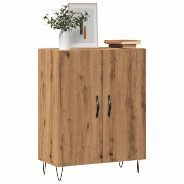vidaXL Ντουλάπι τεχνίτης Δρυς 69,5x34x90cm Επεξεργασμένο Ξύλο 1 τεμ.