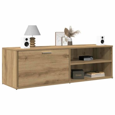 vidaXL Έπιπλο Τηλεόρασης Τεχνίτης Δρυς 120x34x37cm Επεξ. Ξύλο