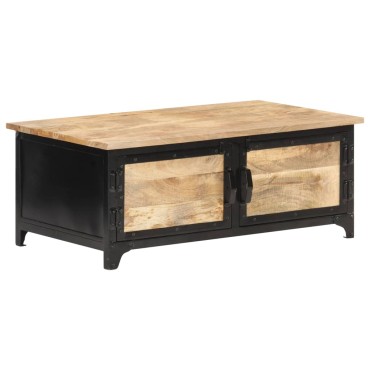 vidaXL Τραπεζάκι Σαλονιού 90x50x35cm από Μασίφ Ξύλο Μάνγκο 1 τεμ.