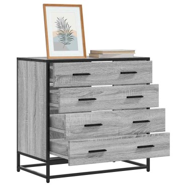 vidaXL Συρταριέρα Γκρι sonoma 70x41x70cm από Επεξεργασμένο Ξύλο 1 τεμ.