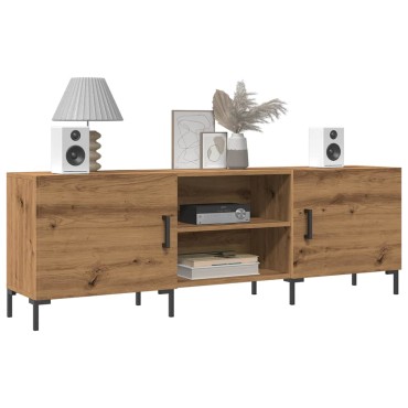 vidaXL Έπιπλο Τηλεόρασης Δρυς τεχνίτης 150x30x50cm Επεξ. Ξύλο
