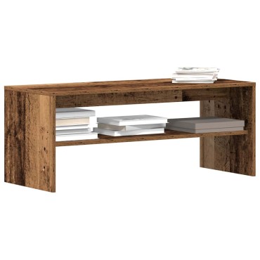 vidaXL Έπιπλο Τηλεόρασης Παλιό Ξύλο 100x40x40cm από Μοριοσανίδα