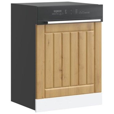vidaXL Πίνακας πλυντηρίου πιάτων "Lucca" Artisan Oak Engineered Wood 60x1,5x67 cm