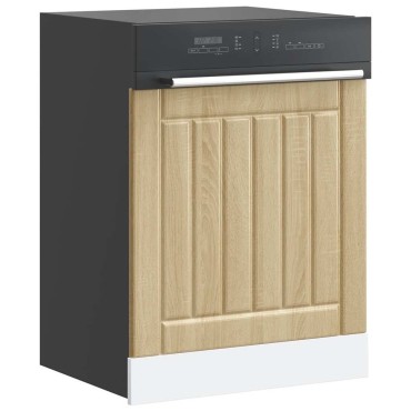 vidaXL Πλυντήριο πιάτων Πίνακας "Lucca" Sonoma Oak Engineered Wood 60x1,5x67 cm