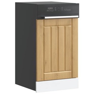 vidaXL Πίνακας πλυντηρίου πιάτων "Lucca" Artisan Oak Engineered Wood 45x1,5x67 cm