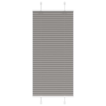 vidaXL Πλισέ περσίδα Ανθρακί 60x150 cm Πλάτος υφάσματος 59,4 cm