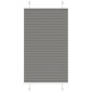 vidaXL Πλισέ περσίδα Ανθρακί 80x150 cm Πλάτος υφάσματος 79,4 cm